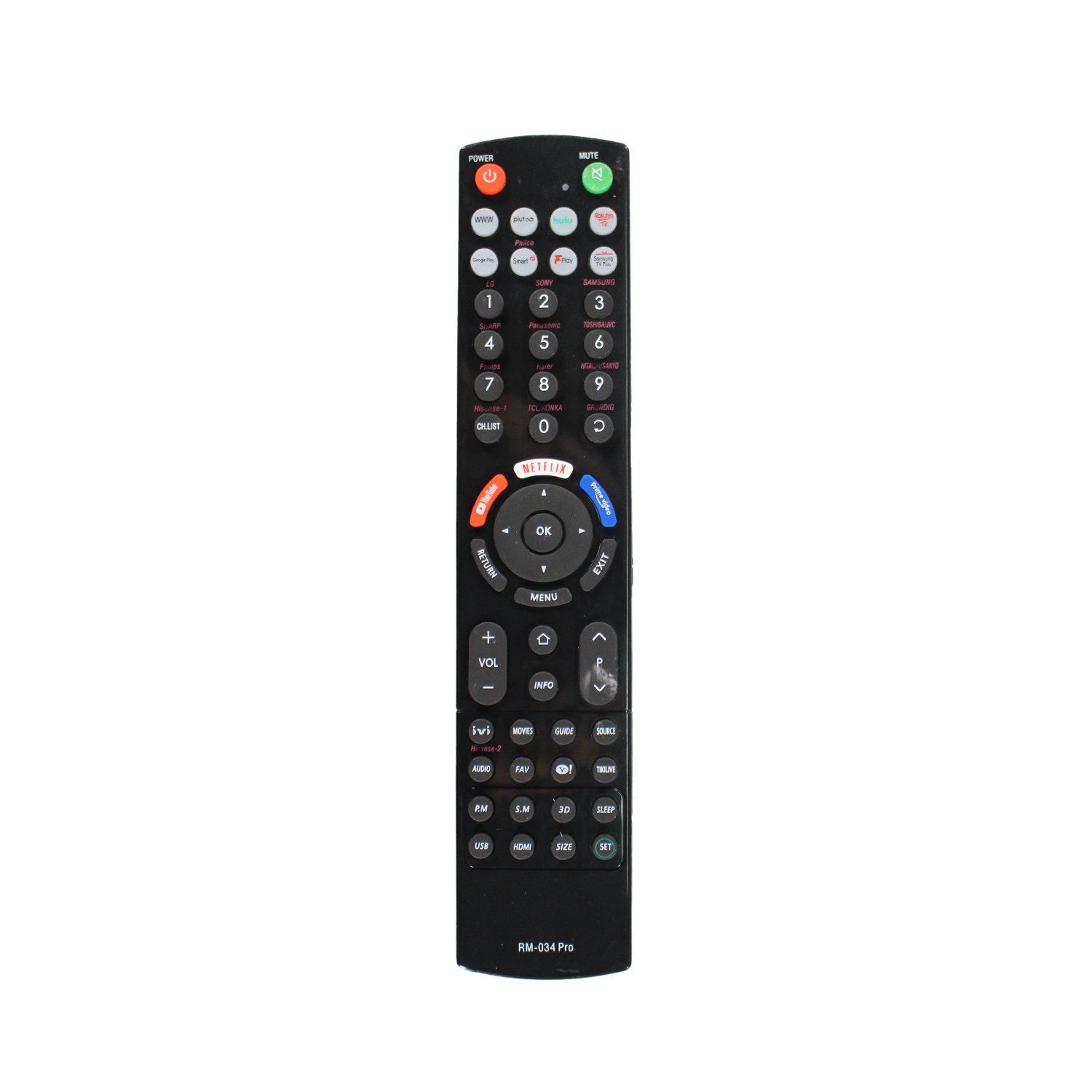 control remoto universal mart tv / netflix,you tube, prime video control remoto universal mart tv / netflix,you tube, prime video