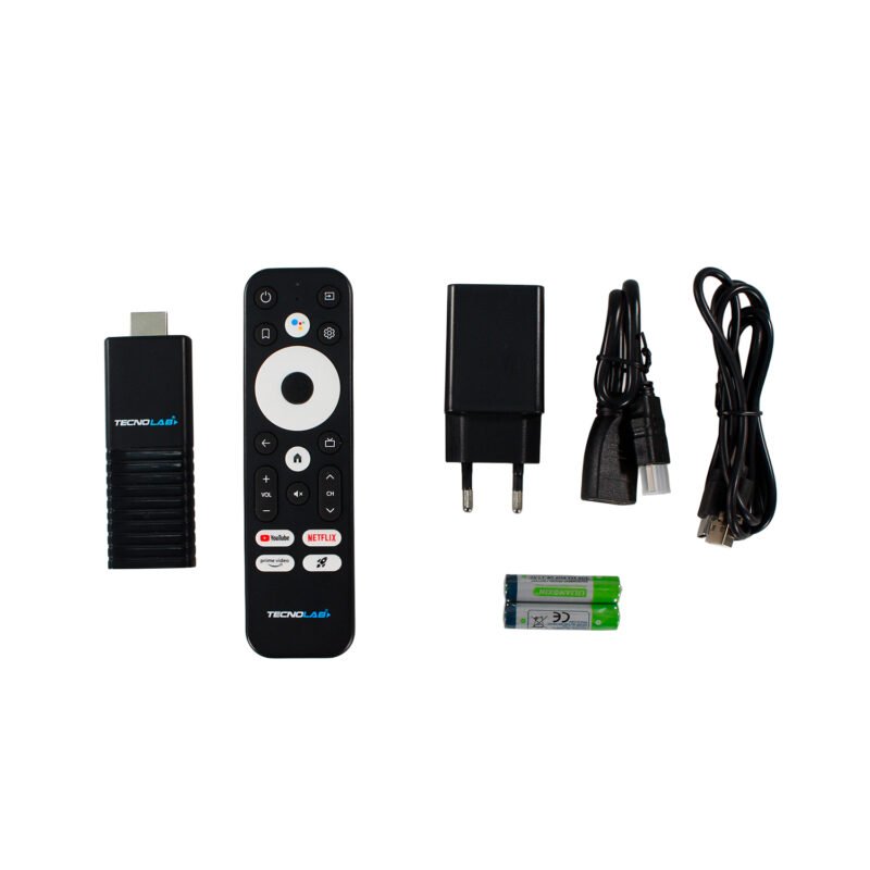 tv stick 4k android 12 2+16gwifi 2.4/5g compatible aplicaciones de ip tv y juegos, con control remoto — vista 10