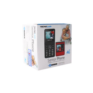 telefono senior 4g, doble pantalla 2.4 y 1.77", sim dual, boton sos, compatible con camara y bluetooth, entrada tipo c, red