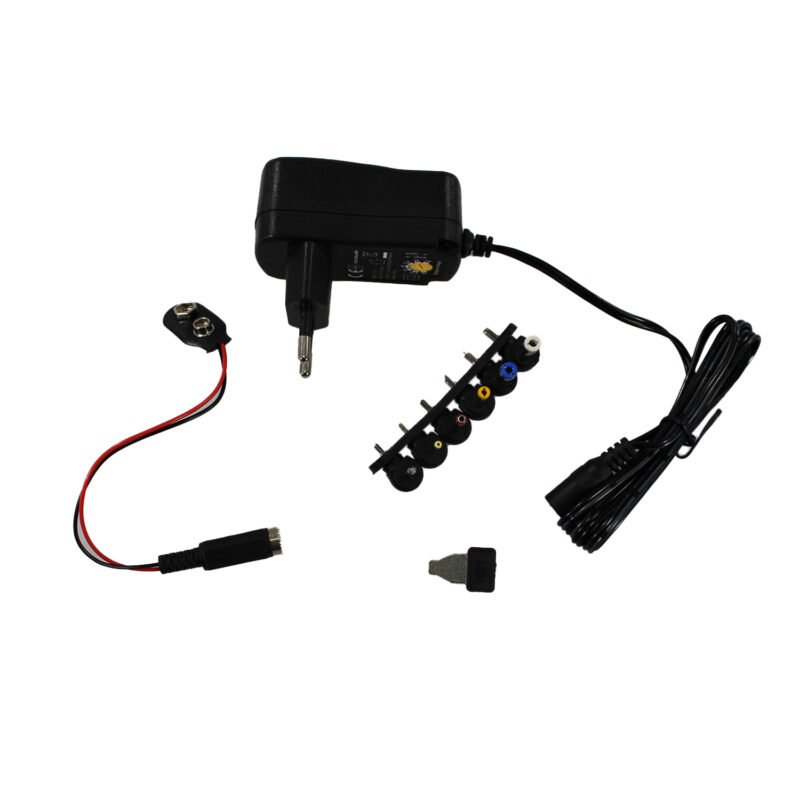 transformador eliminador de pila universal 500ma, 3 12 v dc — vista 4