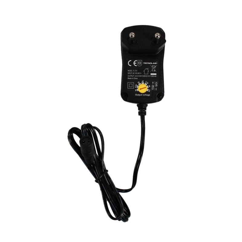 transformador eliminador de pila universal 500ma, 3 12 v dc — vista 3