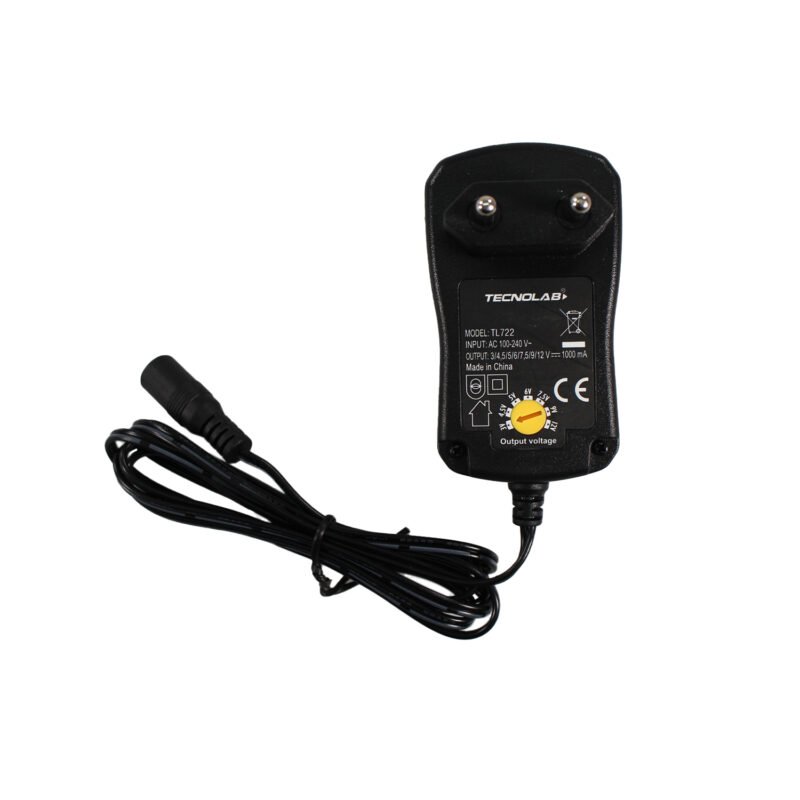 transformador eliminador de pila universal 1000ma, 3 12 v dc — vista 4