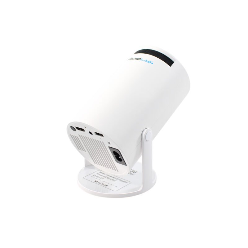proyector smart android 11 con wifi, bt 5.0, 7000 lumenes 300 ansi , 1080 y 4k. ram 1g rom 8g de 30 a 200 pulgadas — vista 4
