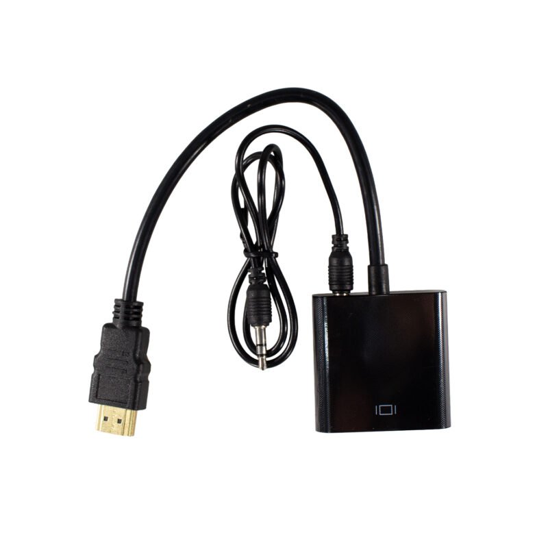 adaptador tecnolab hdmi a vga con chip y audio. — vista 5