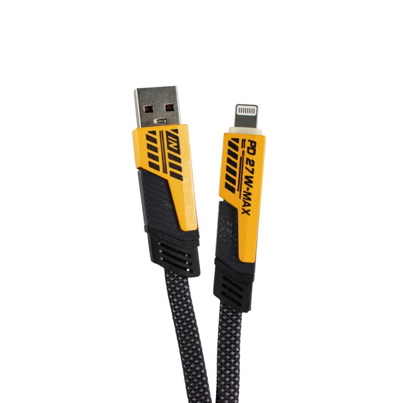 cable tecnolab 4 en 1 max 60w. 1xusb, 2xtipo c, 1xlightning. trenzado nylon de 2 metros — vista 4