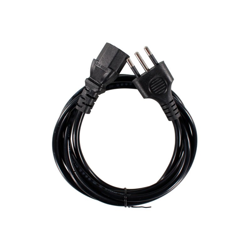 cable tecnolab de poder 1.8 metros iec13 — vista 3