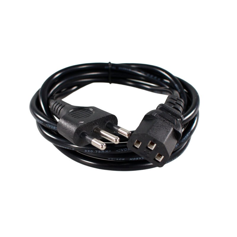 cable tecnolab de poder 1.8 metros iec13 — vista 4