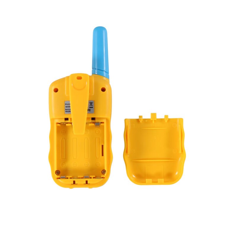 set 2 radio walkie talkie para niÑos con 22 canales y 38 codigos de privacidad. cobertura de 3km — vista 2