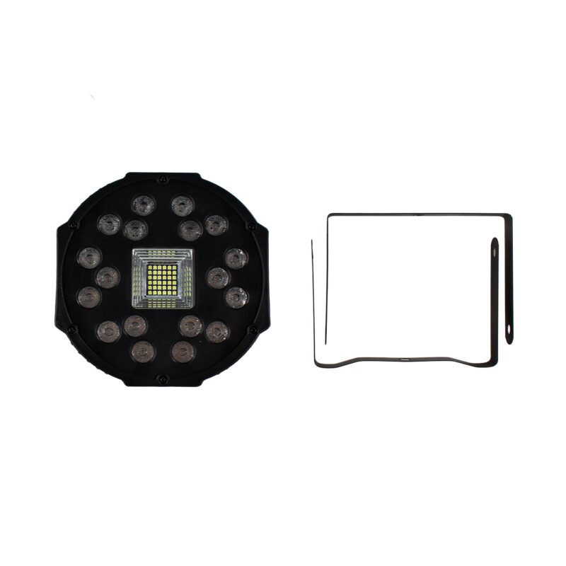 foco tecnolab par 18 con estroboscopica 60w con conexion a dmx — vista 5