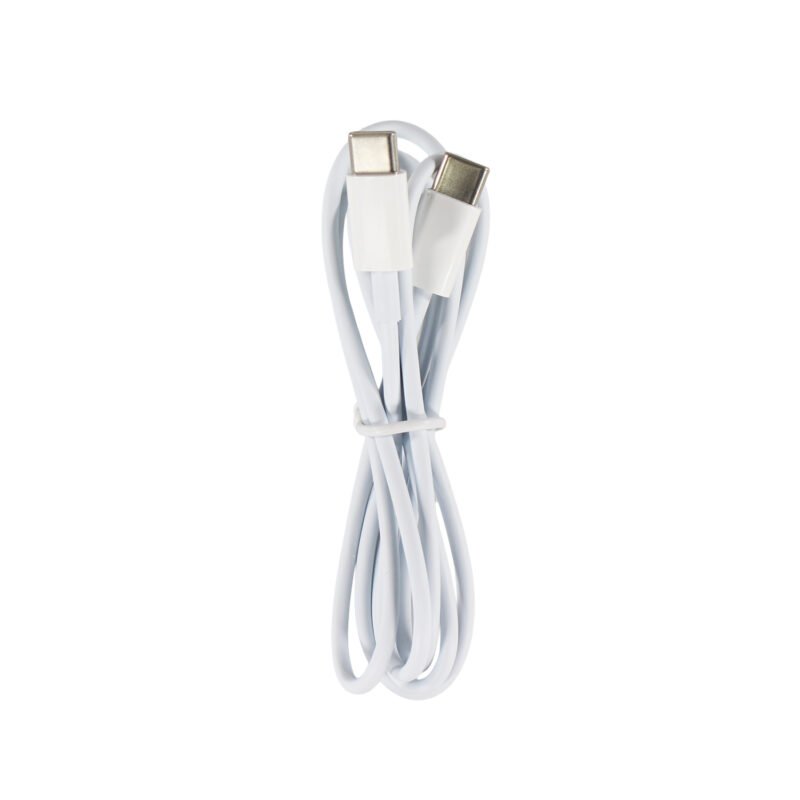 cable tecnolab 20w tipo c a c. 1 metro. white — vista 2