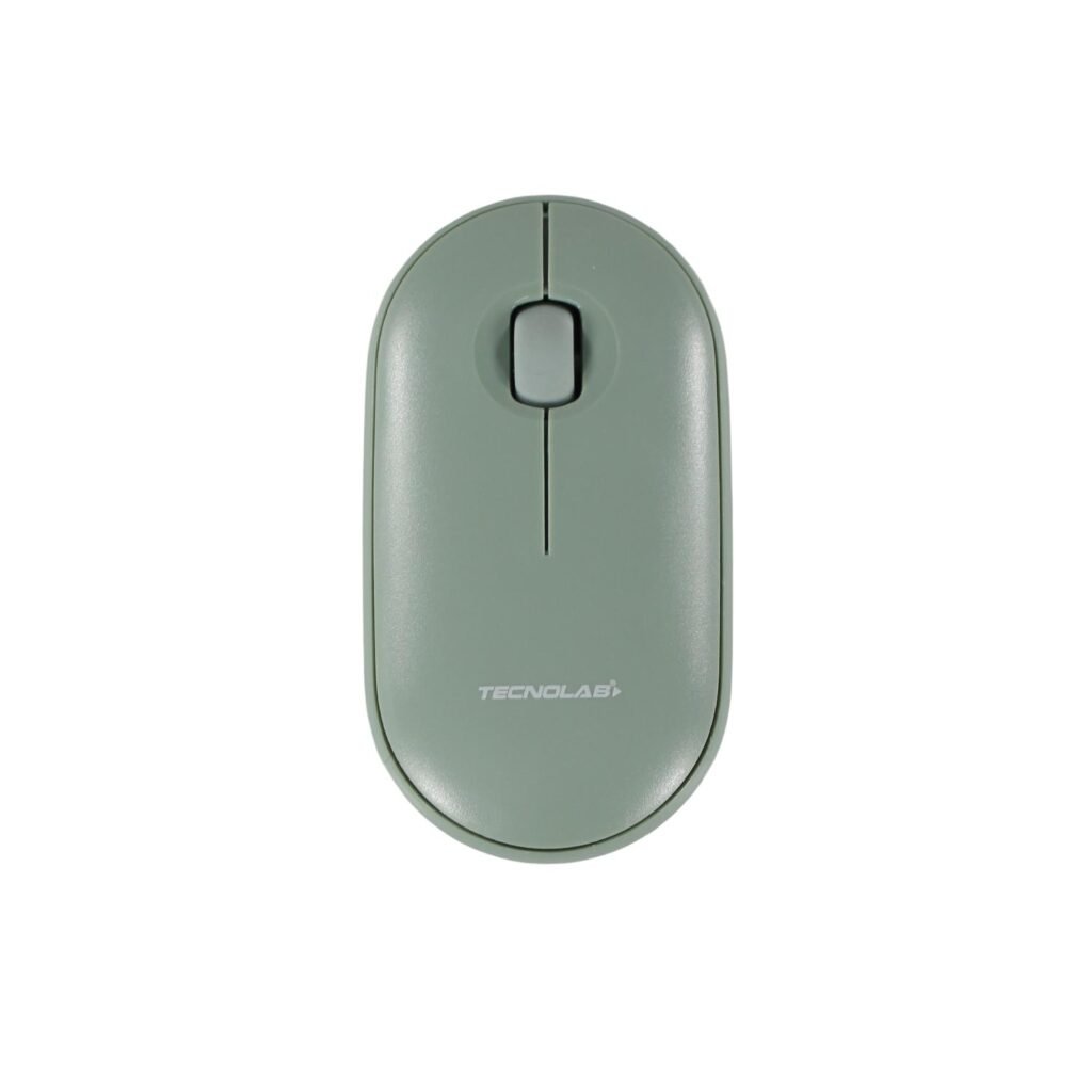 Mouse Silencioso Tecnolab BT Green - Pacific Color