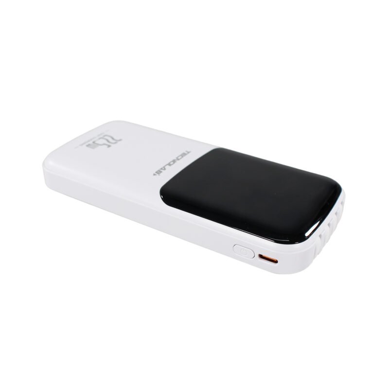 powerbank tecnolab 15000mah 22,5w incluye 4 cables, tipo c, usb, micro usb y lightning. white — vista 8