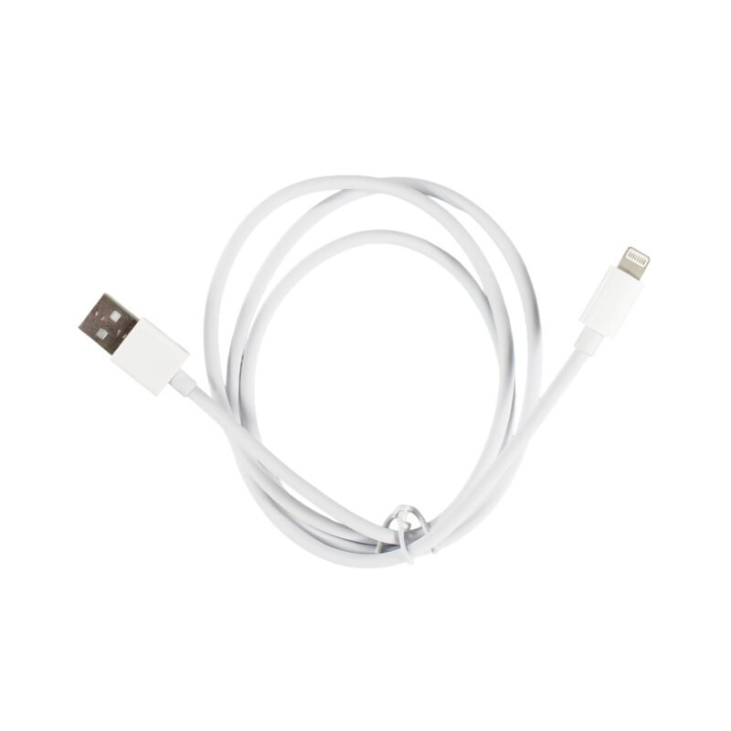 cable tecnolab usb a lightning premium 12w, 1 metro. — vista 4
