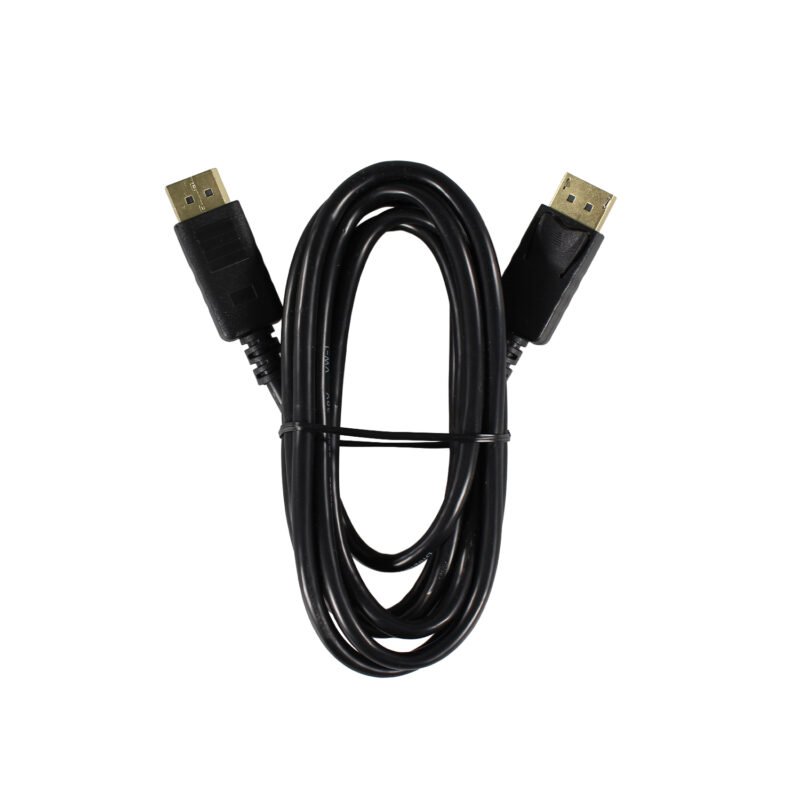 cable tecnolab doble display port macho. para conexion de video 4k. 2 metros. — vista 3