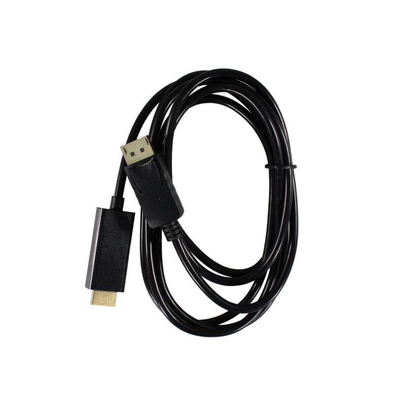 cable tecnolab display port a hdmi. para conexion de video 4k. 2 metros. — vista 4