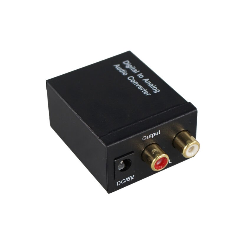 adaptador tecnolab de cable optico a rca. — vista 4