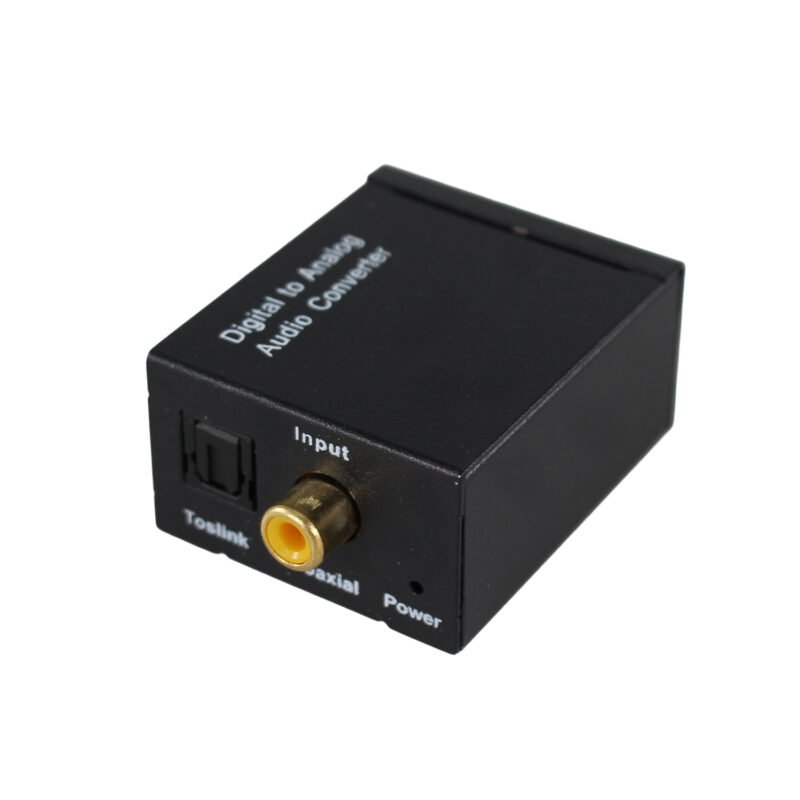 adaptador tecnolab de cable optico a rca. — vista 5