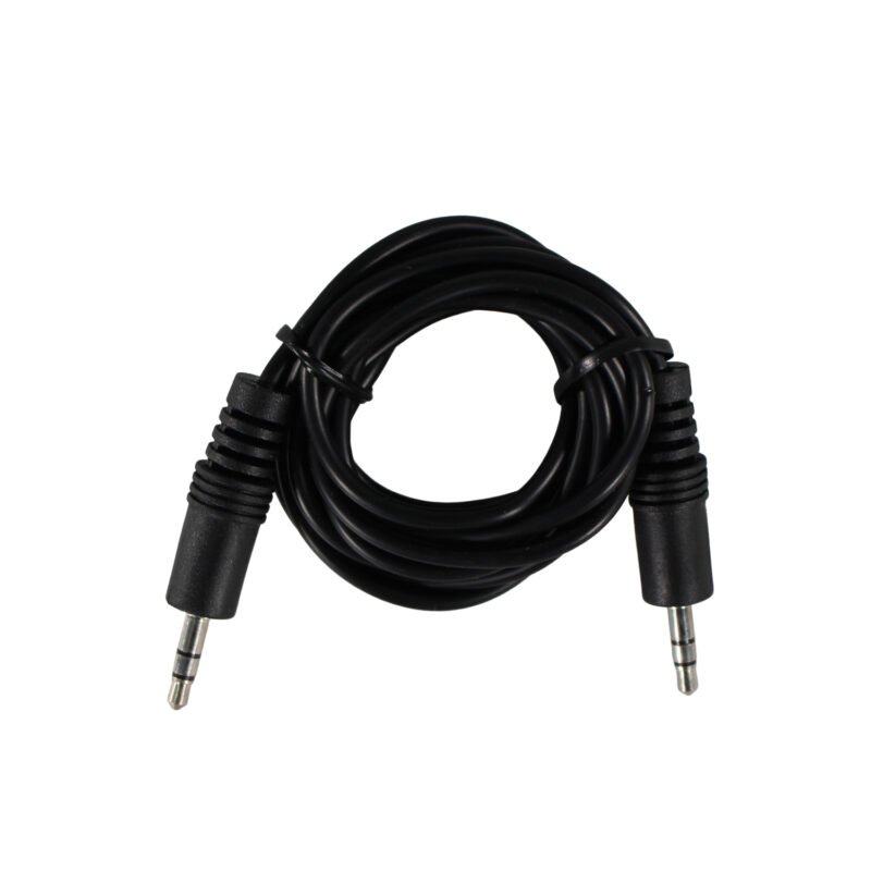 cable tecnolab stereo doble plug macho 3.5 a 3.5 1.8 metros. — vista 3