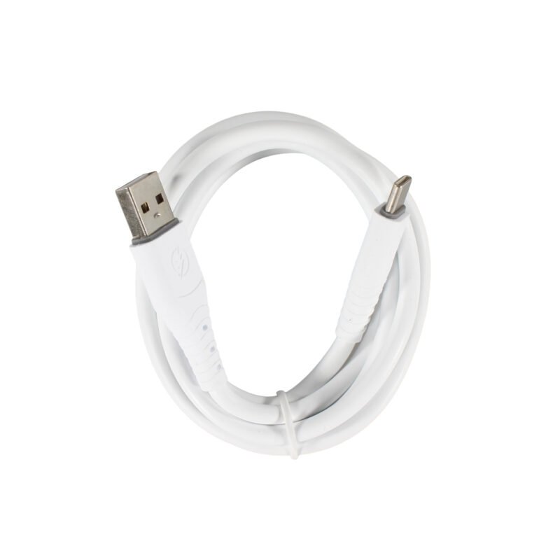 cable tecnolab 18w usb a tipo c. 1 metro. white — vista 3