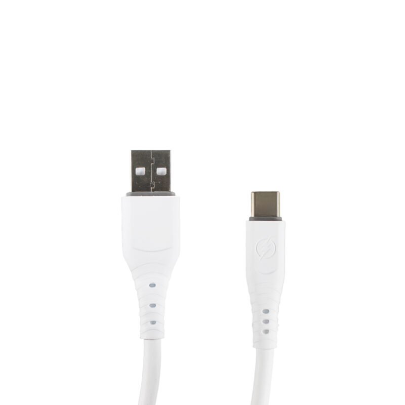 cable tecnolab 18w usb a tipo c. 1 metro. white — vista 4
