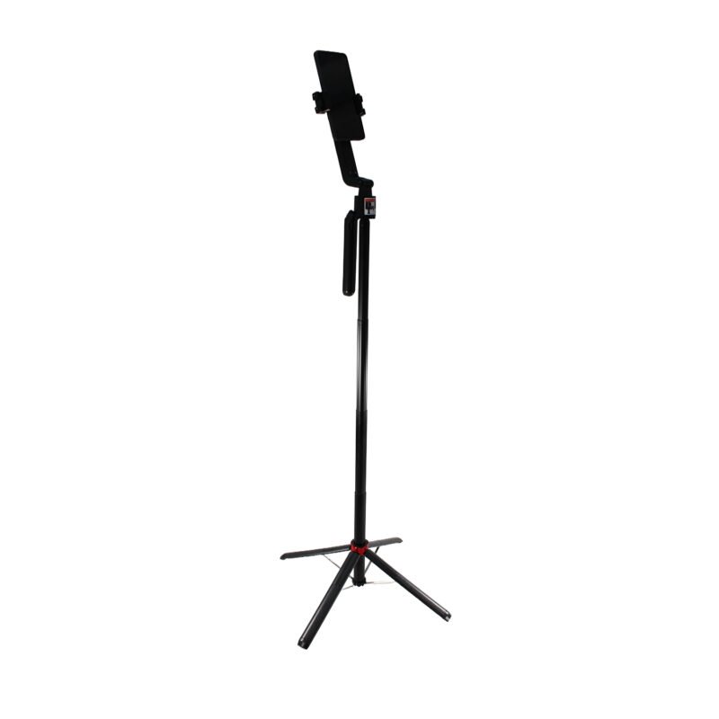 baston selfie con seguimiento facial inteligente y tripode plegable. puerto de carga tipo c, bt 5.2, longitud extendido 180 cm. rotacipon 360°. — vista 5