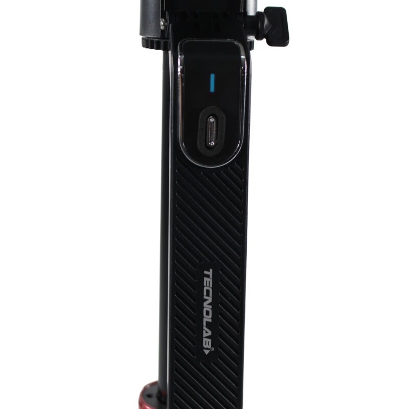 baston selfie con seguimiento facial inteligente y tripode plegable. puerto de carga tipo c, bt 5.2, longitud extendido 180 cm. rotacipon 360°. — vista 6