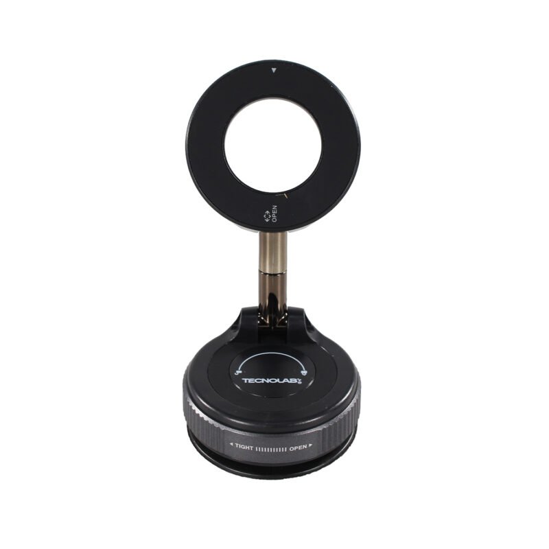 soporte magnetico tecnolab para vehiculos, movimiento 360° ajustable, con ventosa de alta succion. — vista 8