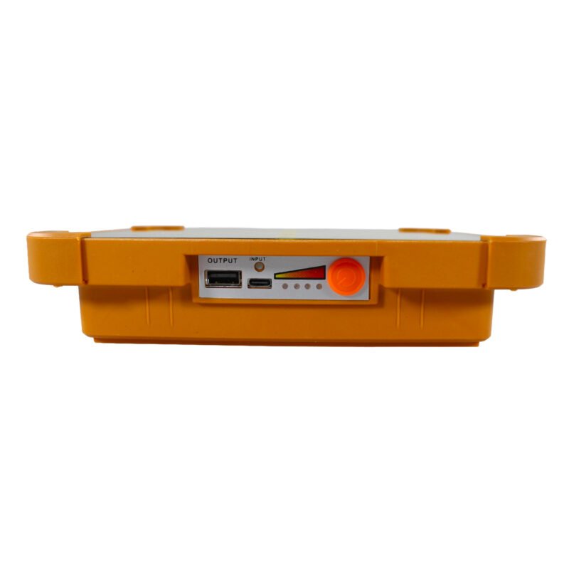 reflector led solar. multifuncion, powerbank 10000 mah, 5 modos de luz, soporte integrado y ajustable 180°, carga por usb c y panel solar. ip66. — vista 6