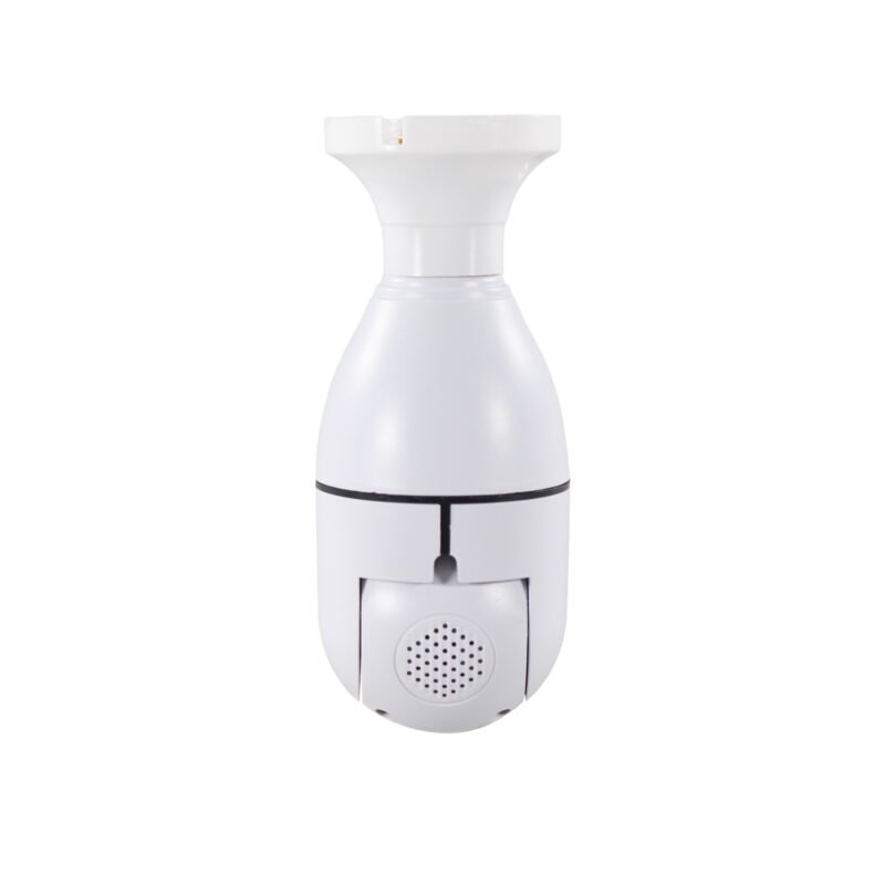 camara de seguridad wifi y panoramica. resolucion full hd. detector de movimiento, audio bidireccional, luz integrada, vision 360°. voltaje 220v — vista 4