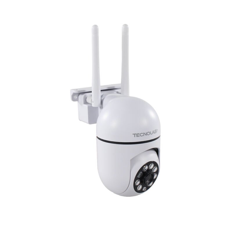 camara de seguridad wifi 2,4 ghz y panoramica. resolucion full hd. detector de movimiento, vision nocturna, luz integrada, vista 360° y rotacion vertical 60°, almacenamiento hasta 128gb. voltaje 220v — vista 3