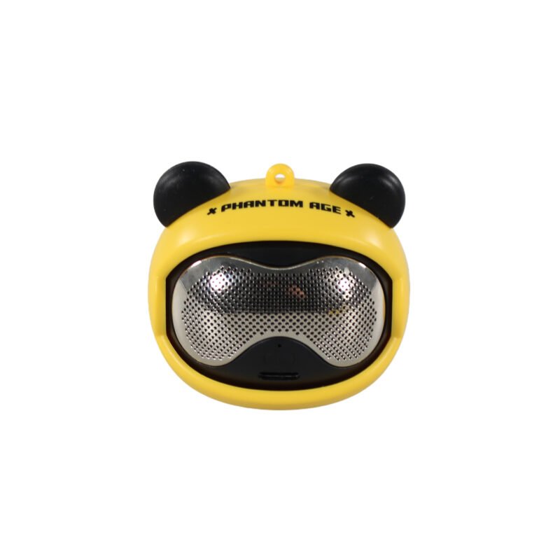 parlante multiface tecnolab 5w conexion bt 5.3. alcance 10 metros. interfaz tipo c. incluye colgante. yellow — vista 8