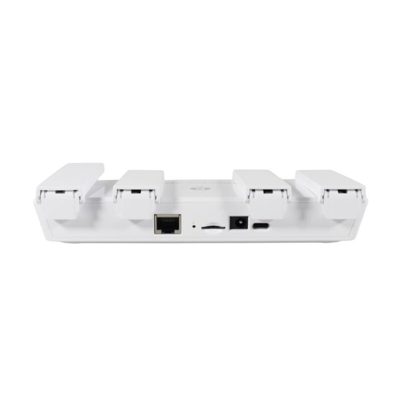 router 4g tecnolab cpe wifi 6 con ranura para chip. 150 mbps descarga y 50 mbps subida. white — vista 3