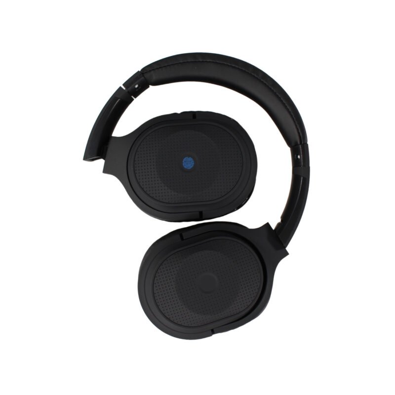 audifono tecnolab bt v5.3, bateria 200mah, control touch, radio fm, micro sd, carga tipo c, 5 6h reproduccion. black — vista 2