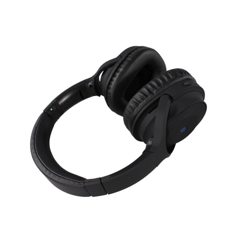 audifono tecnolab bt v5.3, bateria 200mah, control touch, radio fm, micro sd, carga tipo c, 5 6h reproduccion. black — vista 7