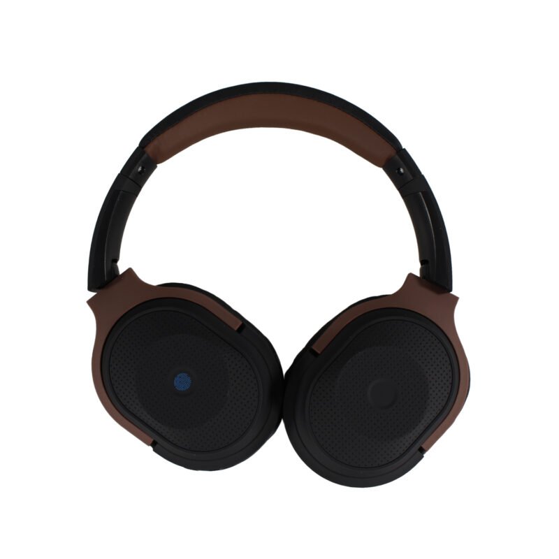 audifono tecnolab bt v5.3, bateria 200mah, control touch, radio fm, micro sd, carga tipo c, 5 6h reproduccion. brown — vista 5