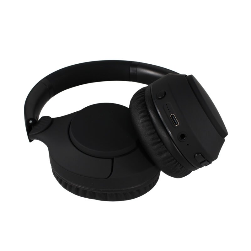 audifono tecnolab bt v5.3, bateria 400mah, reduccion de ruido 18 23db, carga tipo c, cancelacion de ruido activa (anc). black — vista 7