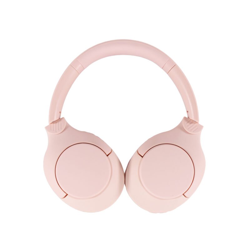 audifono bt v5.3, bateria 400mah, reduccion de ruido 18 23db, carga tipo c, cancelacion de ruido activa (anc) soft pink — vista 5