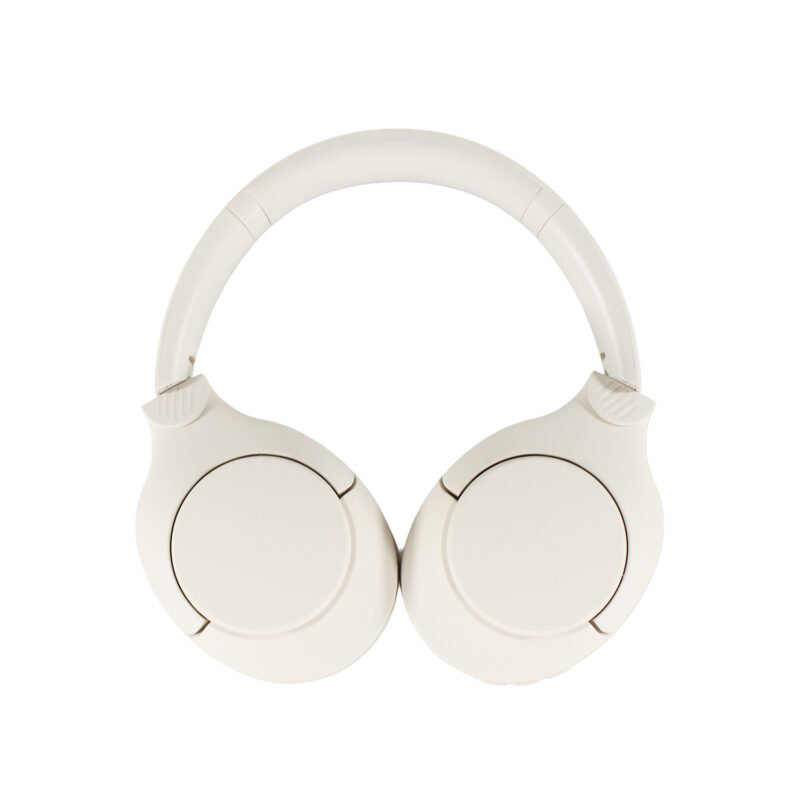 audifono bt v5.3, bateria 400mah, reduccion de ruido 18 23db, carga tipo c, cancelacion de ruido activa (anc) black beige — vista 5