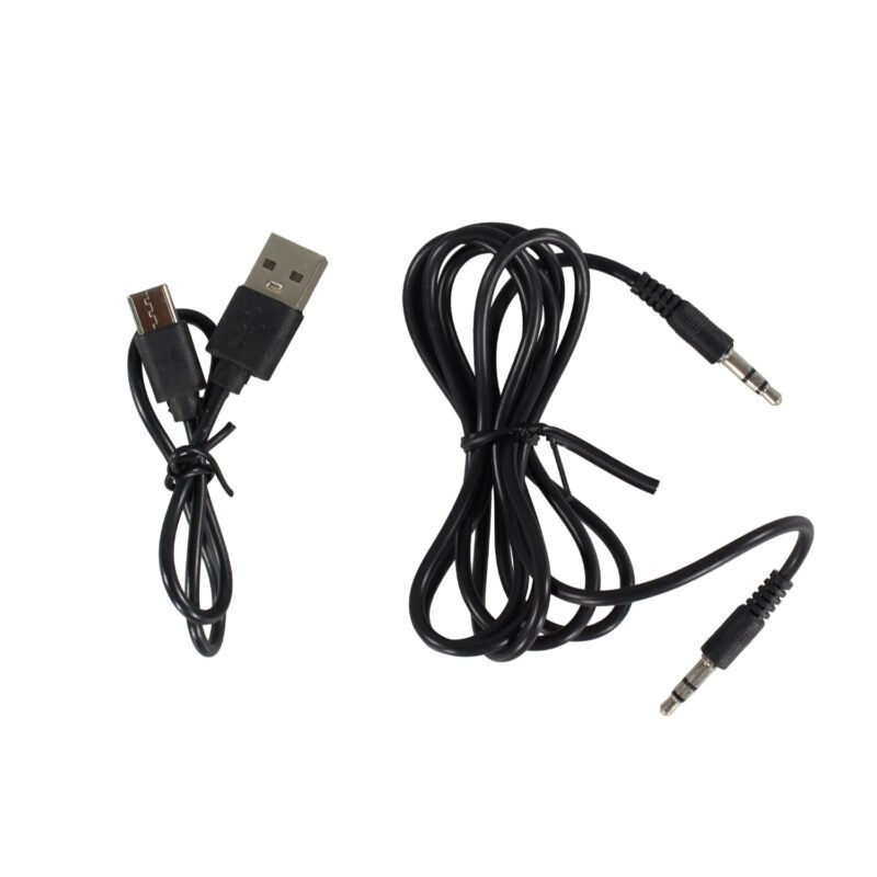 audifono bt v5.3, bateria 400mah, reduccion de ruido 18 23db, carga tipo c, cancelacion de ruido activa (anc) black beige — vista 8