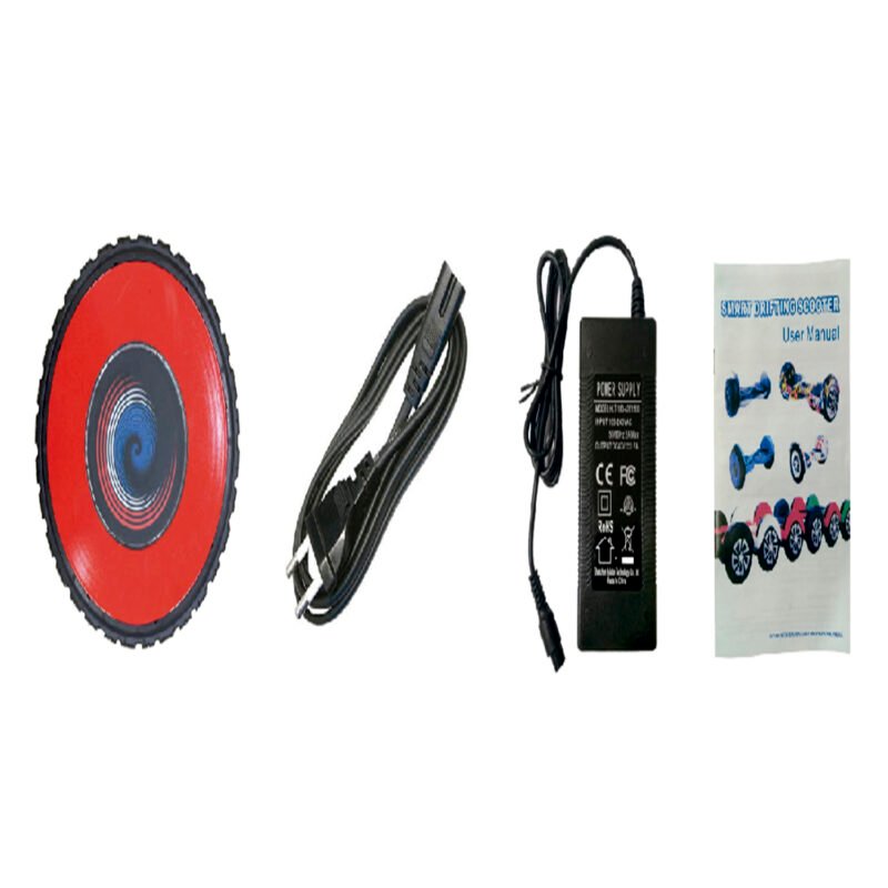 scooter skate electrico smart balance con luz led + bt 9 pulgadas. diseÑo