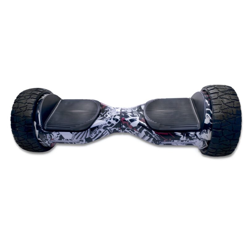 scooter skate electrico smart balance con luz led + bt 9 pulgadas. diseÑo — vista 3