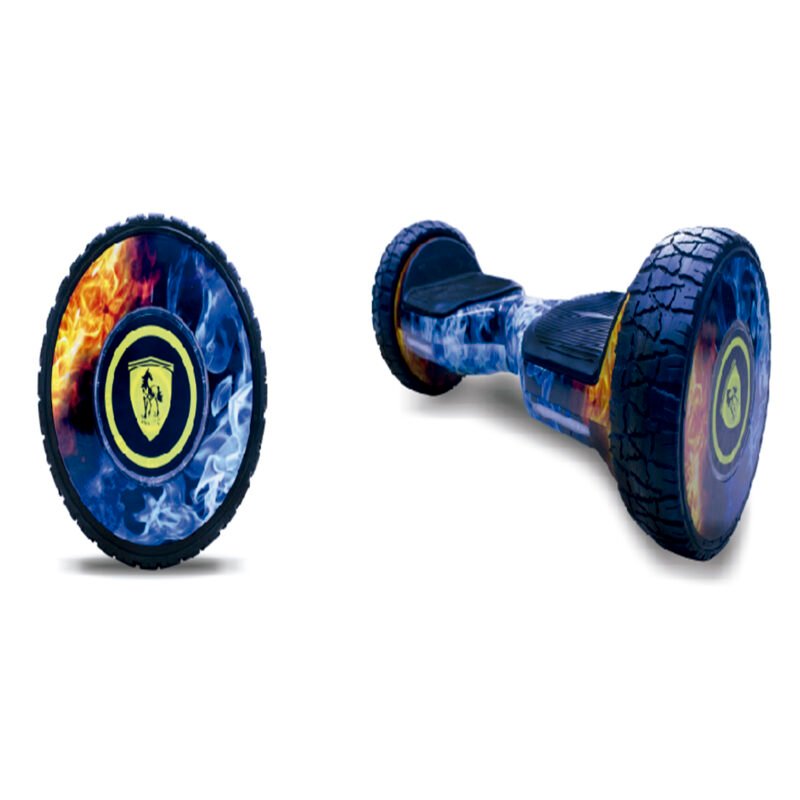 scooter skate electrico smart balance con luz led + bt 9 pulgadas. diseÑo — vista 3
