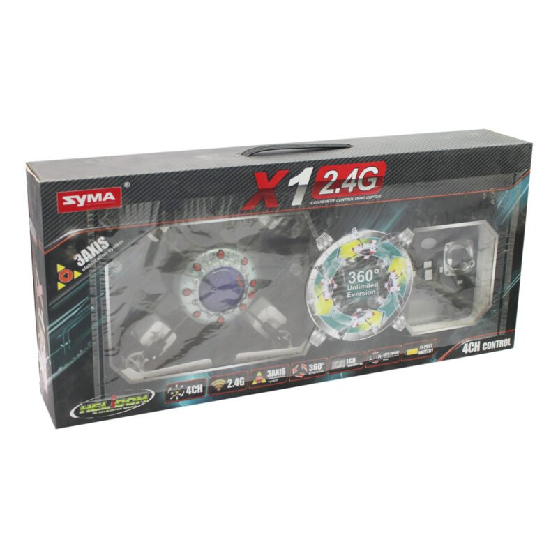 vehiculo a control remoto helicoptero syma quad copter x1.
