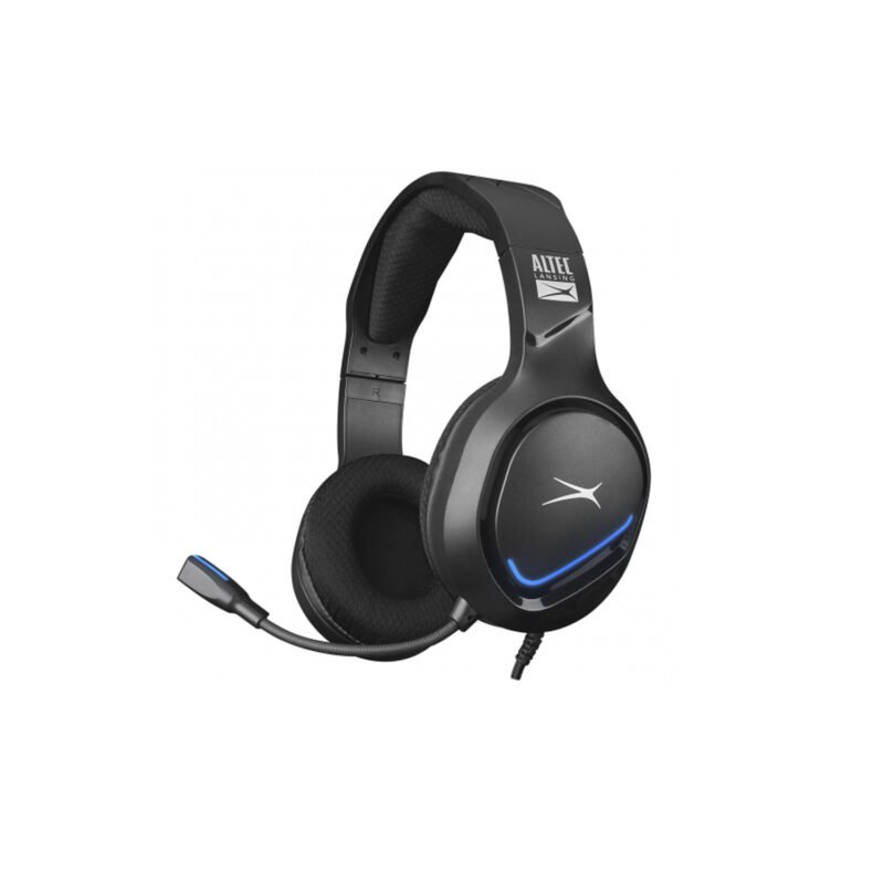 audifono altec lansing gamer, 20 20,000hz, sensibilidad 108db, impedancia 32 ohm, controladores 50mm. — vista 4