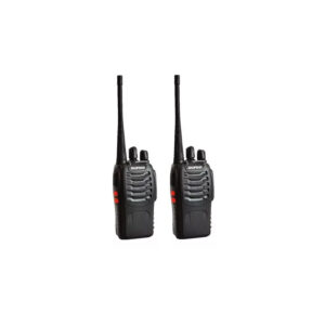 kit doble walkie talkie baofeng modelo bf 888s incluye 2 auriculares