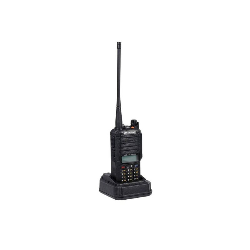 walkie talkie baofeng uv 82, 8w potencia, 136 174/400 520mhz, bateria 2200mah, 128 canales, ip65, carga 110 240v. — vista 4