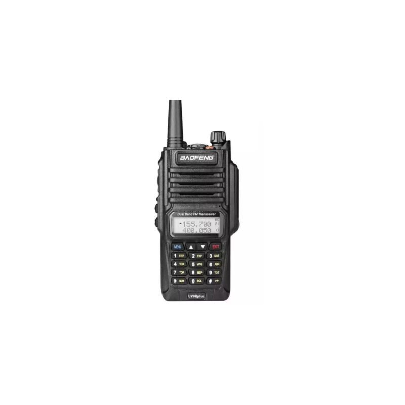 walkie talkie baofeng uv 82, 8w potencia, 136 174/400 520mhz, bateria 2200mah, 128 canales, ip65, carga 110 240v.