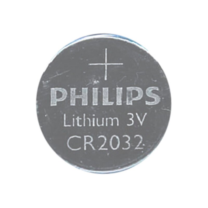 pila philips de litio cr2032 3v tira de 5 unidades