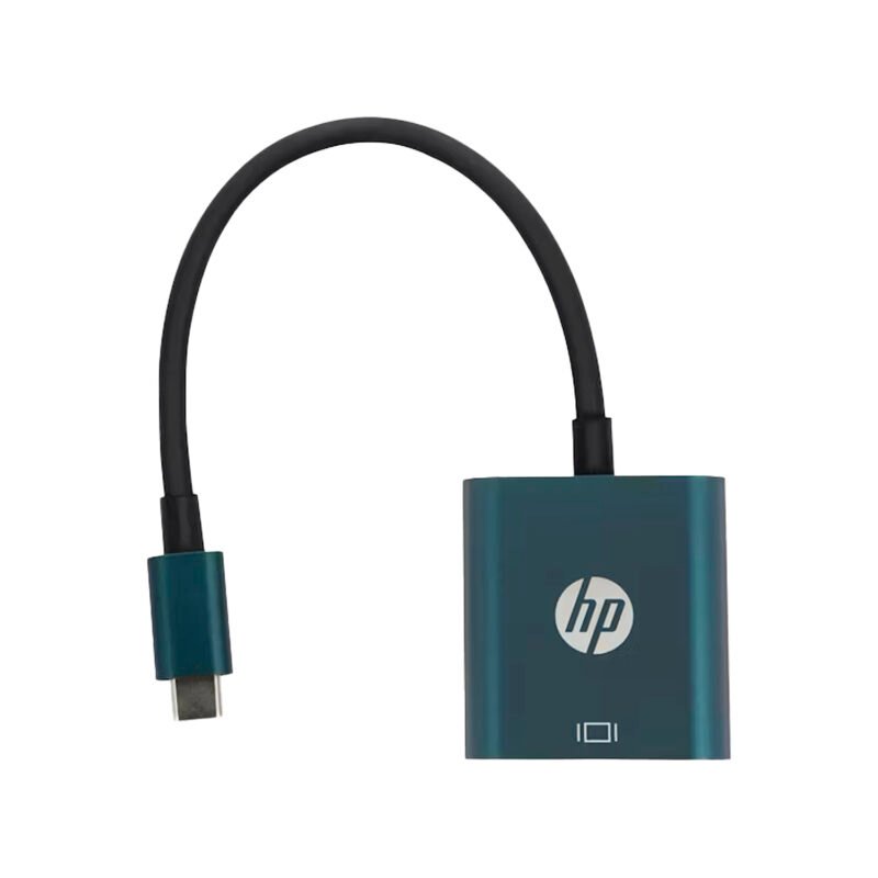 convertidor hp tipo c a vga, material resistente, carcasa de aluminio, hd 1080p a 60hz. — vista 2