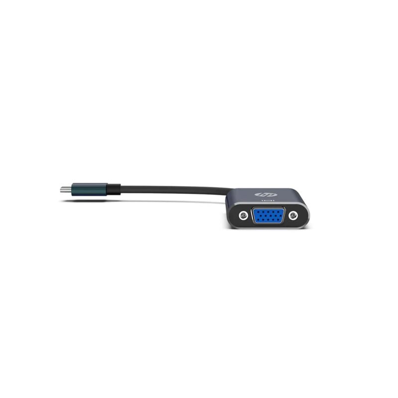 convertidor hp tipo c a vga, material resistente, carcasa de aluminio, hd 1080p a 60hz. — vista 4